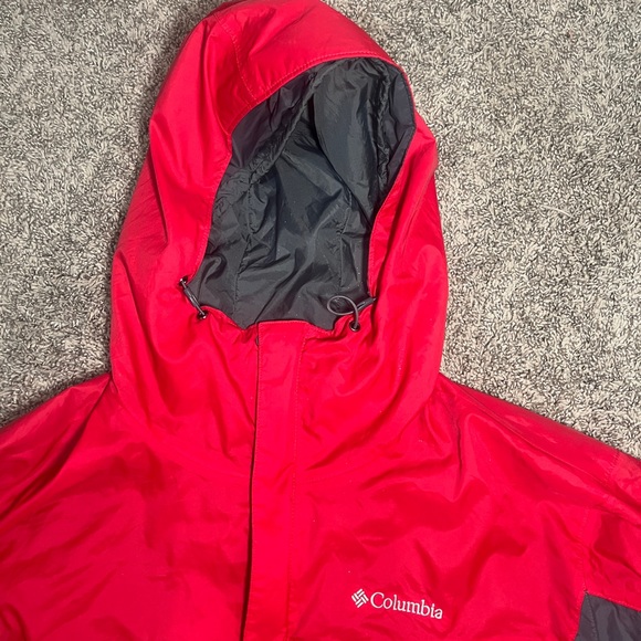 Columbia Omnitech Rain Jacket Packable Tall - Picture 2 of 5